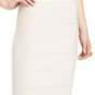 $148 New BCBG Max Azria "Alexa" Almond Balsam Bandage Cocktail Power Skirt NWT M