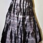 $482 New BCBG Max Azria Quail Combo A-Line Pleated Woven Silk Skirt ~0~