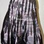 $482 New BCBG Max Azria Quail Combo A-Line Pleated Woven Silk Skirt ~0~