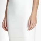 $148 New BCBG Max Azria "Alexa" Gardenia Bandage Power Skirt M