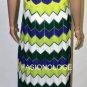 $378 New BCBG Max Azria Halter Silk Knit Belted Long Party Dress NWT L