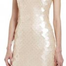 $448 New BCBG Max Azria "Sonja" Rose Whisper Paillette Cocktail Party Dress 2