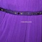 $378 New BCBG Max Azria Orchid Embellished Acetate Cocktail Party Dress 2