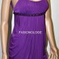 $378 New BCBG Max Azria Orchid Embellished Acetate Cocktail Party Dress 2