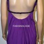 $378 New BCBG Max Azria Orchid Embellished Acetate Cocktail Party Dress 2