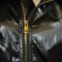 $268 New BCBG Max Azria Runway Black Gold Motorcycle Convertable Vest Jacket S