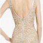 $498 New BCBG Max Azria "Duwi" Dark Tusk Sequin Cocktail Party Dress 10