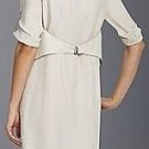 $278 New BCBG Max Azria "Hariette" Oyster Pullover Vest Cocktail Party Dress S