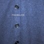 $228 New BCBG Max Azria Navy 100% Lambs Wool Cardigan Sweater M
