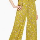 $268 New BCBG Max Azria "Maddison" Dill Leopard Cocktail Party Jumpsuit NWT XS