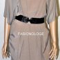 $238 New BCBG Max Azria Hazelnut Silk Rayon Belted Cocktail Party Dress S