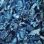 $198 New BCBG Max Azria "Sherri" Blue Surf Draped Jersey Cocktail Party Dress XS
