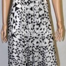 $498 New BCBG Max Azria Silk Chiffon Sequin Long Cocktail Dress Gown 6