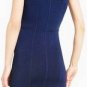 $238 New BCBG Max Azria "Luc" Classic Blue Crochet Cocktail Party Dress NWT XXS