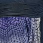 $188 New BCBG Max Azria Dark Ink Combo Jersey Cocktail Party Dress L