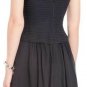 $398 New BCBG Max Azria "Juslissa" Black Silk Jewel Cocktail Party Dress NWT 0