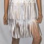 $578 New BCBG Max Azria White Black Piped Belted Strapless Short Party Dress 6