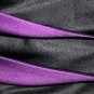 $248 New BCBG Max Azria Plum One Shoulder Twisted Panel Satin Party Dress ~0~