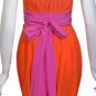 $318 New BCBG Max Azria Saffron 100% Silk Strapless Cocktail Party Dress 8
