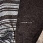 $268 New BCBG Max Azria 100% Wool Navy Combo Belted Sweater Dress OS