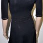 $238 New BCBG Max Azria Sexy Black Knit Rayon Crochet Party Dress XS