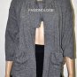 $298 New BCBG Wool Blend Medium Heather Knit Cardigan Sweater M