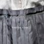 $278 New BCBG Max Azria Runway Light Grey Pleated Silk Party Skirt 4