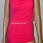 $148 New BCBG Max Azria Azalea Draped Cocktail Party Top S
