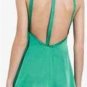 $178 New BCBG Max Azria "Abbey" Kelly Green Stud Cocktail Party Top L