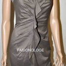 $288 New BCBG Max Azria Fatique Ruffle Cotton Short Woven Party Dress 4