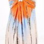 $298 New BCBG Max Azria Nectarine Dip Dye Ombre Cocktail Party Dress 2