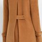 $398 New BCBG Max Azria Camel Wool Cashmere Woven Coat Jacket M