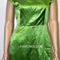 $298 New BCBG Max Azria Artichoke Embellished Silk Satin Woven Cocktail Dress 10