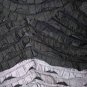 $318 New BCBG Max Azria Runway Black Grey Ruffle Party Skirt 10