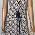 $218 New BCBG Max Azria Wheat Short Jersey Wrap Party Dress XXS