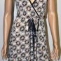 $218 New BCBG Max Azria Wheat Short Jersey Wrap Party Dress XXS