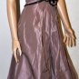 $458 New BCBG Max Azria One Shoulder Rosette Embelished Taffeta Cocktail Dress 6
