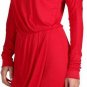 $198 New BCBG Max Azria "Odessa" Rio Red Jersey Party Dress S