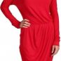 $198 New BCBG Max Azria "Odessa" Rio Red Jersey Party Dress S