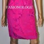 $238 New BCBG Max Azria Light Fuchsia 100% Silk Cocktail Party Dress M