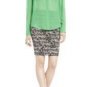 $158 New BCBG Max Azria "Anderson" Everest Green Silk Cocktail Party Top NWT M