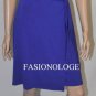 $198 New BCBG Max Azria Dregal Blue Halter Cocktail Party Dress M
