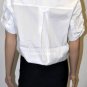 $198 New BCBG Max Azria Black White Banded Power Skirt Party Dress XS