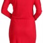 $198 New BCBG Max Azria "Odessa" Rio Red Jersey Party Dress M