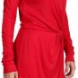 $198 New BCBG Max Azria "Odessa" Rio Red Jersey Party Dress M