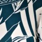 $218 New BCBG Max Azria Dark Teal Print Jersey Short Party Cocktail Dress NWT S
