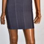 $338 New BCBG Max Azria Sexy Gray Bandage Textured Short Power Dress M