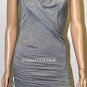$278 New BCBG Max Azria Heather Grey Lace Jewel Rayon Cocktail Party Dress NWT L
