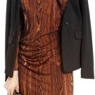 $138 New BCBG Max Azria "Olive" Draped Modal Cocktail Party Dress NWT S