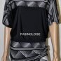 $148 New BCBG Max Azria Lime Stone Combo Banded Jersey Party Dress XS